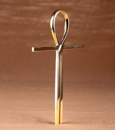 Brass Atlantis Cross 20,5cm