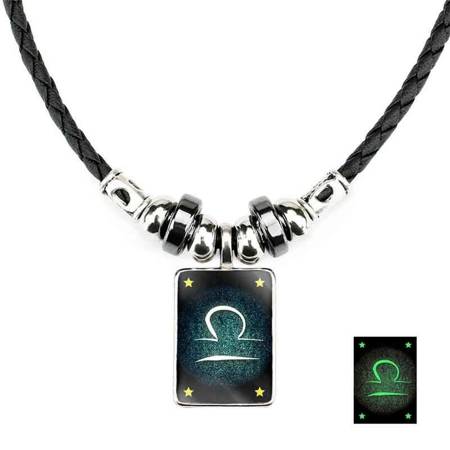 Libra - Luminescence Necklace with Sign of Zodiac