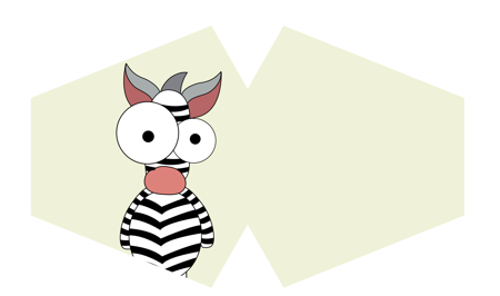 Modische Schutzmaske für Kinder -Verrücktes Zebra